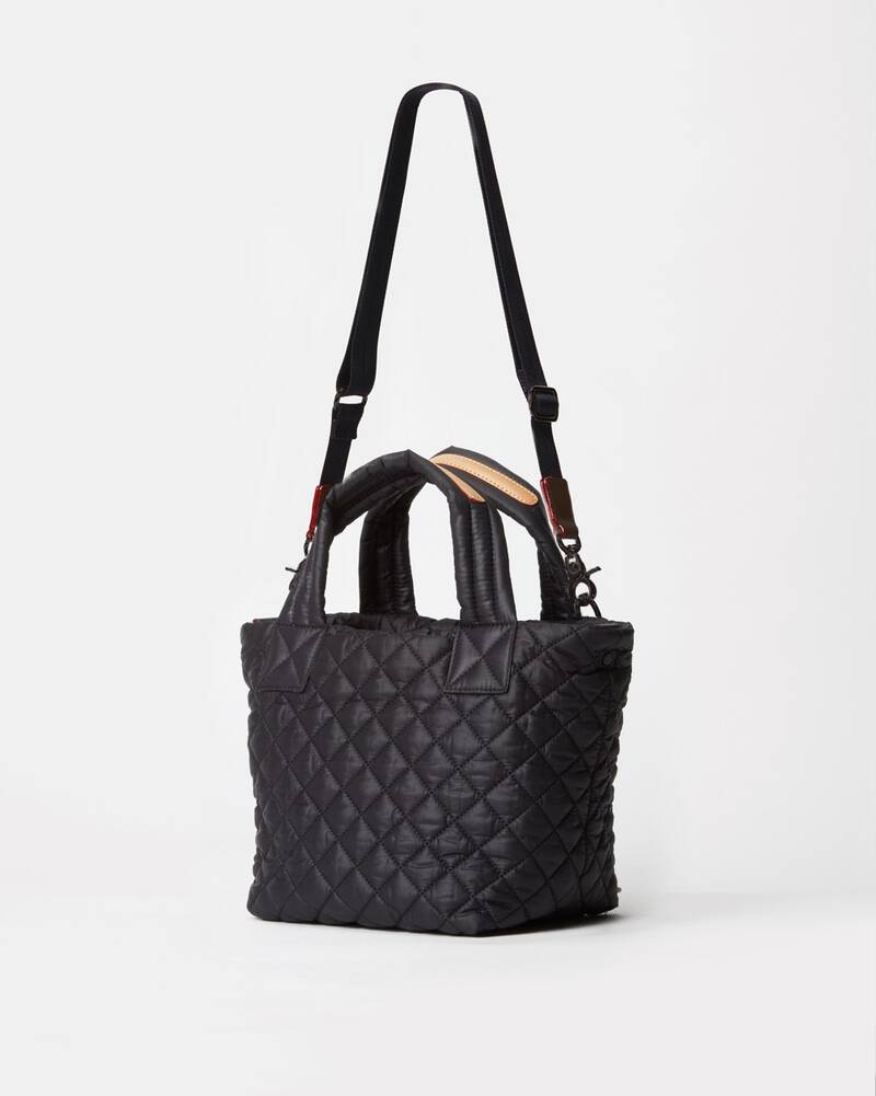 MZ Wallace Black Mini Metro Tote Deluxe - Big Bag NY Black Rec