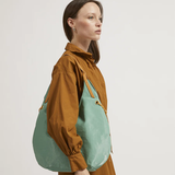 SAND Tote Premium Light in Coated Linen in Sauge