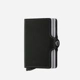 SECRID Twinwallet Original Leather Black - Big Bag NY