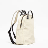 Jack Gomme LAMI Backpack Coated Linen Crema - Big Bag NY