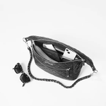 MZ Wallace Crosby Crossbody Sling Black - Big Bag NY