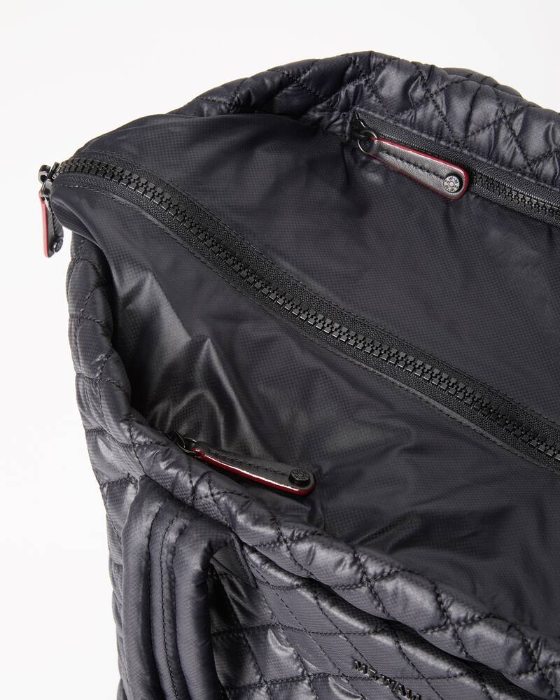 MZ Wallace Black Mini Metro Tote Deluxe - Big Bag NY Black Rec