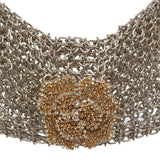 Silvia Gnecchi Camelia Bag in Silver - Big Bag NY