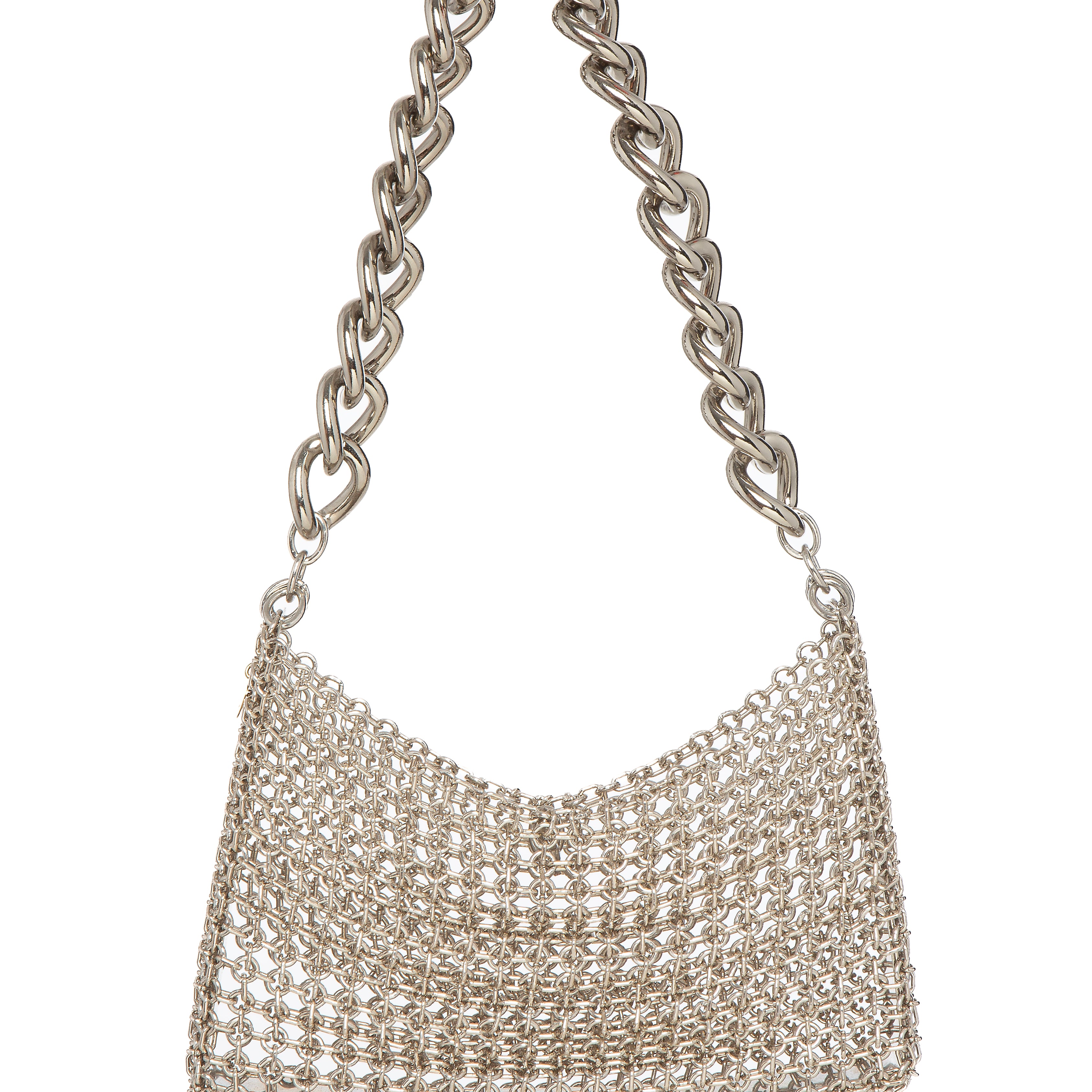 Silver Silvia Gnecchi Amata Bag - Big Bag NY