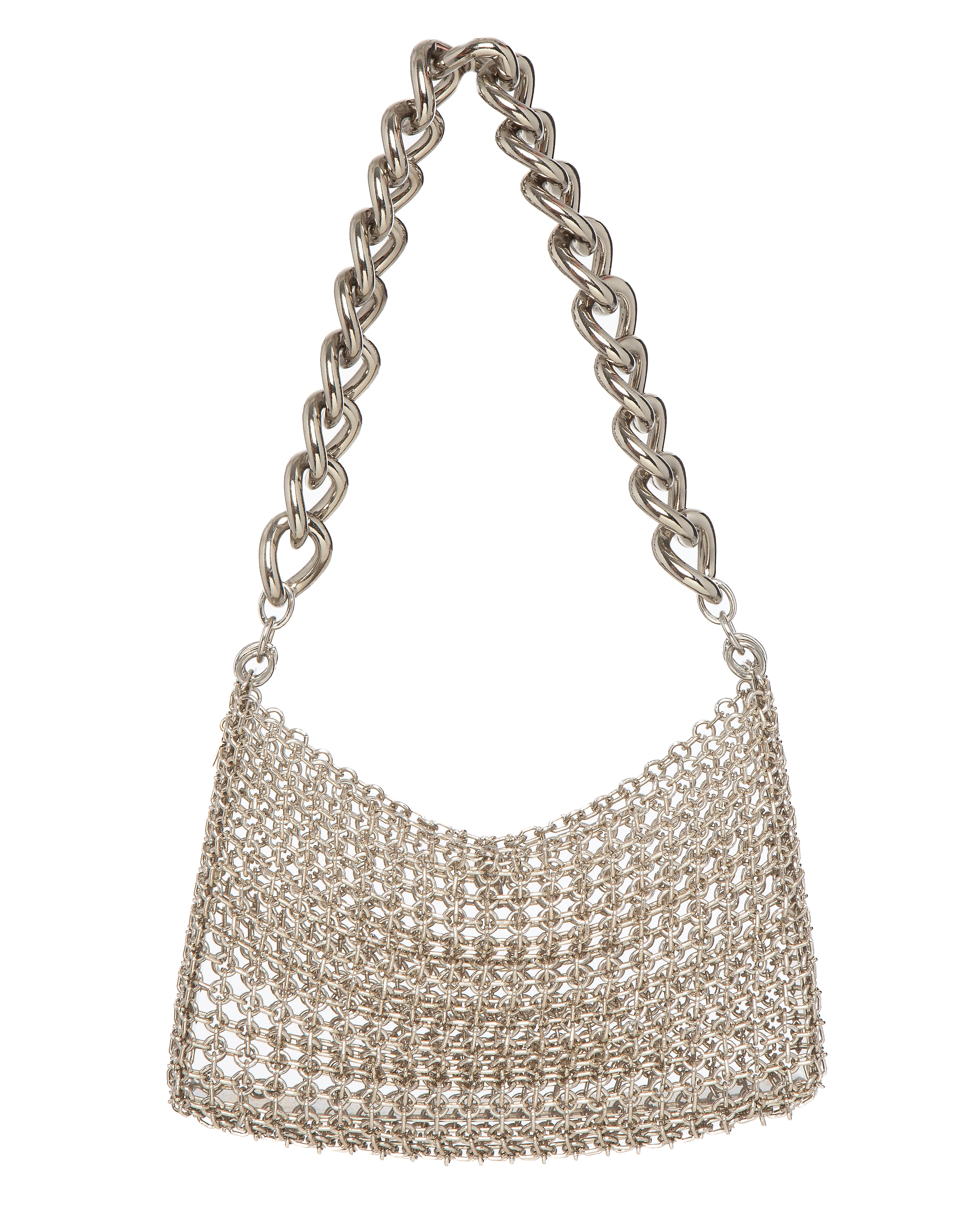 Silver Silvia Gnecchi Amata Bag - Big Bag NY