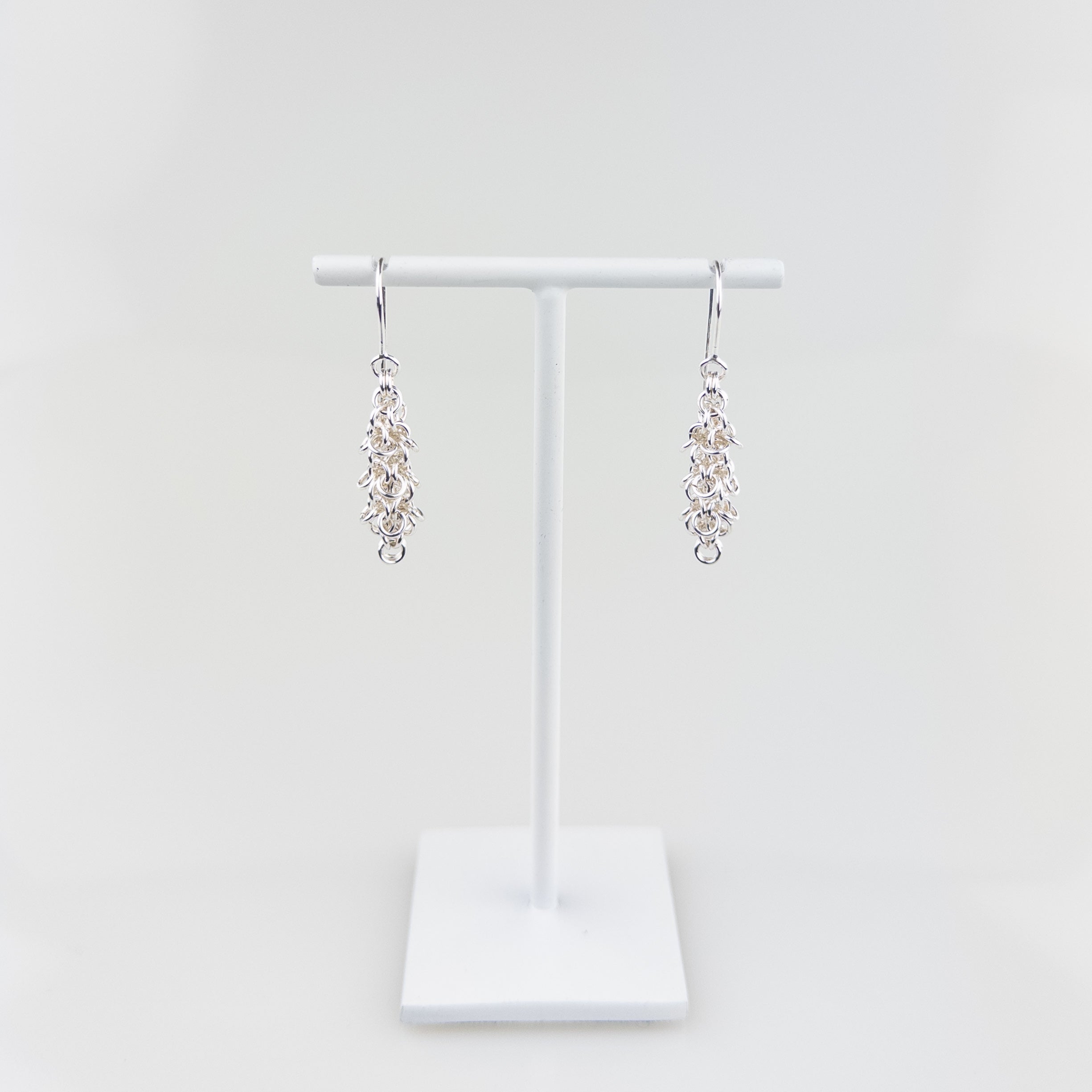 Alison Evans Short Jellyfish Earrings Silver - Big Bag NY