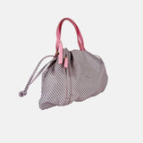 PLINIO Drawstring Tote with Crossbody Strap in Orchid - Big Bag NY