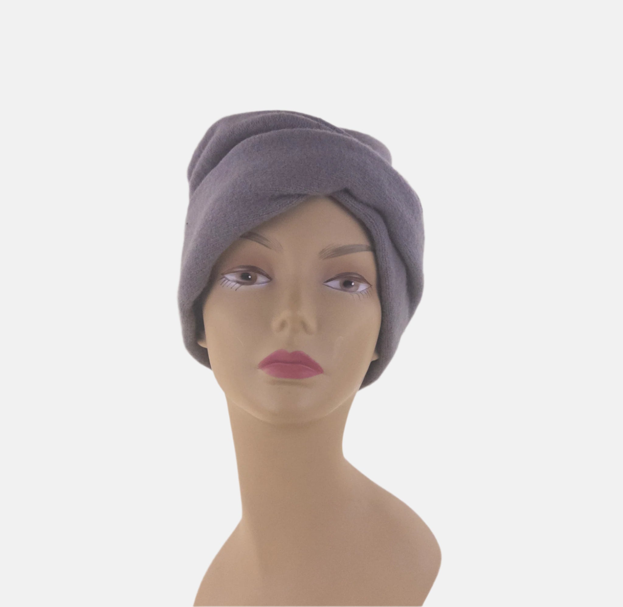Silver Celine Robert CIMETTE Wool Turban - Big Bag NY