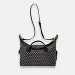 Roberta Pieri Bauletto Mini in Tatami Navy - Big Bag NY