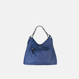 PLINIO Medium Triangle Shoulder Bag in Notte - Big Bag NY