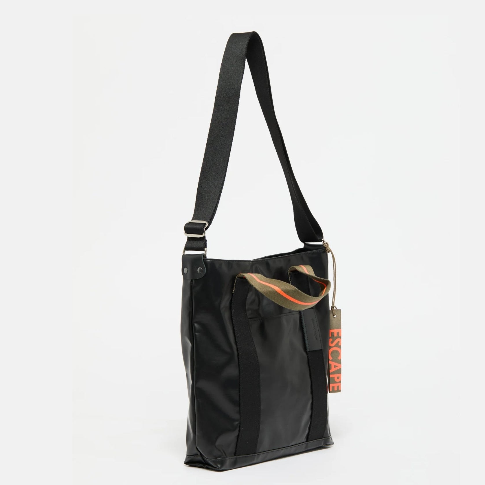 Jack Gomme PETIT CALVI Escape Tote Bag in Black - Big Bag NY