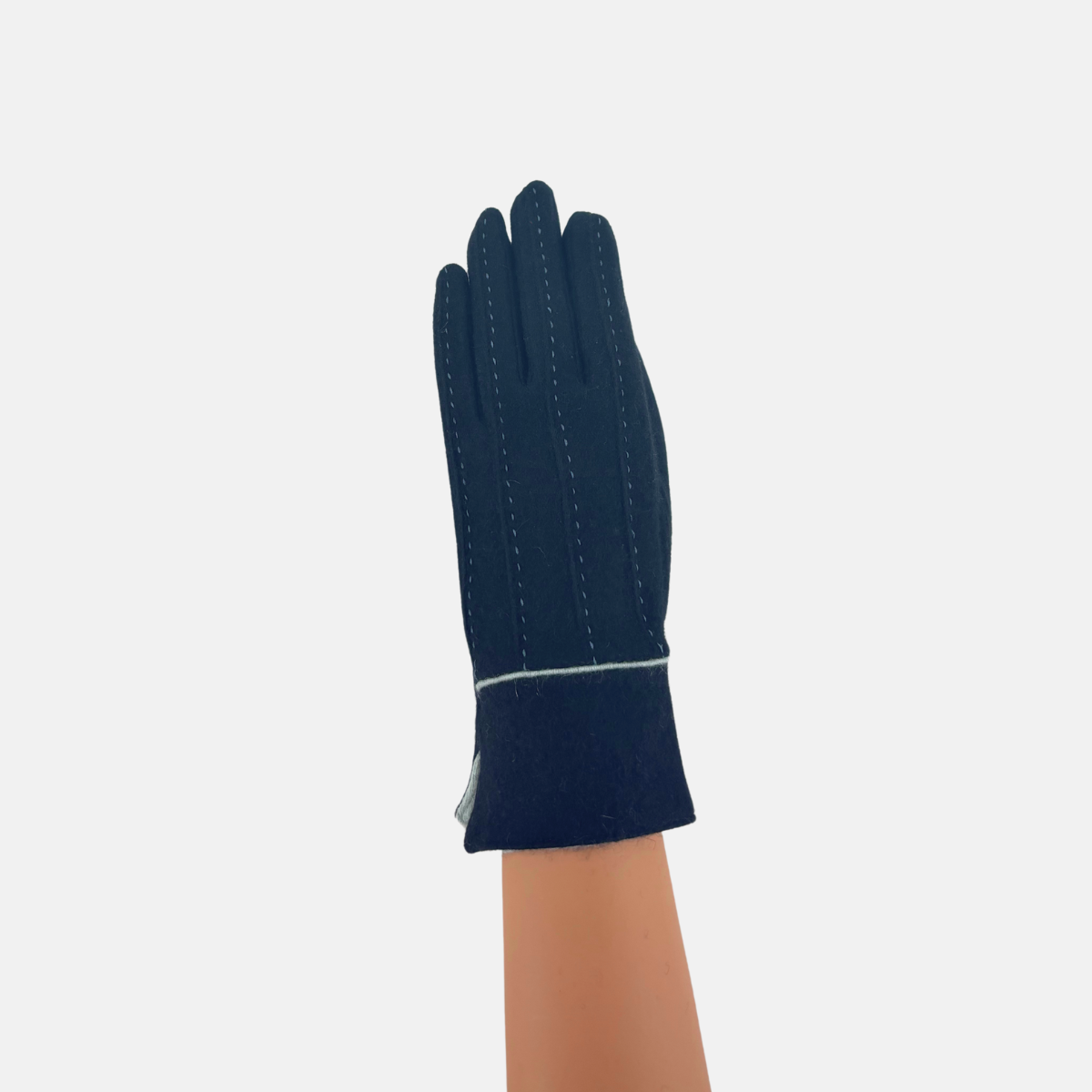 Broderie Cashmere Texting Glove