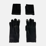 2 in 1 Cashmere Glove with Removable Fingerless Mitten