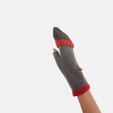 Short Fingerless Glove with Hood
