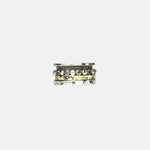 Ithil Mixed Metal Spinner Ring with Tourmaline - Big Bag NY
