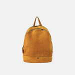 Harbour 2nd Leather Backpack in Mustard - Big Bag NY