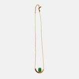 LM Bijoux Thais Necklace in Green - Big Bag NY
