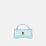 Plinio Visona Mini Bag Siena Turnlock Crossbody Bag in Cristallo - Big Bag NY