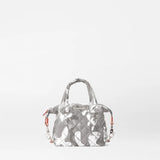 MZ Wallace Micro Sutton Silver Metallic Camo - Big Bag NY