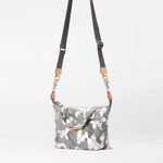 MZ Wallace Micro Sutton Silver Metallic Camo - Big Bag NY