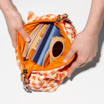 MZ WALLACE Micro Sutton in Sunset Orange Gingham - Big Bag NY