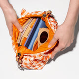 MZ WALLACE Micro Sutton in Sunset Orange Gingham - Big Bag NY
