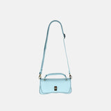 Plinio Visona Mini Bag Siena Turnlock Crossbody Bag in Cristallo - Big Bag NY