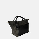 PLINIO Drawstring Small Tote in Black - Big Bag NY