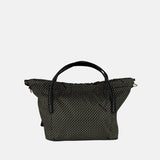 PLINIO Drawstring Small Tote in Black - Big Bag NY