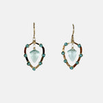 Dana Kellin Aqua Quartz and Apatite Drop Earrings - Big Bag NY