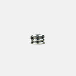Ithil Stacked Silver Ring - Big Bag NY
