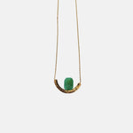 LM Bijoux Thais Necklace in Green - Big Bag NY
