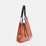 Jack Gomme Original Light Vegan Lesac Shopping Bag in Rust - Big Bag NY