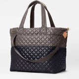 MZ Wallace Large Metro Tote Deluxe in Black Magnet - Big Bag NY