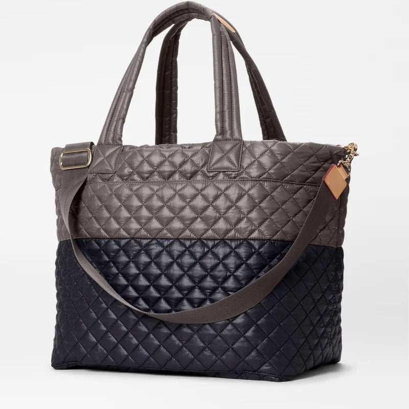 MZ Wallace Large Metro Tote Deluxe in Black Magnet - Big Bag NY