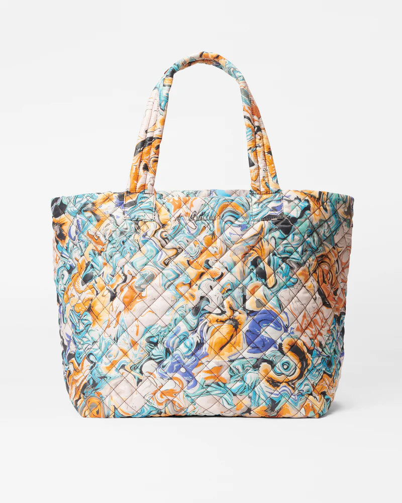 MZ Wallace Large Metro Tote Deluxe in Agate - Big Bag NY