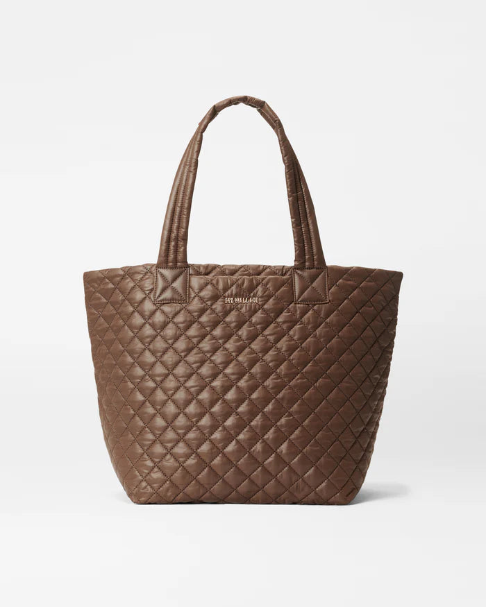 MZ Wallace Medium Metro Tote Deluxe  Walnut - Big Bag NY