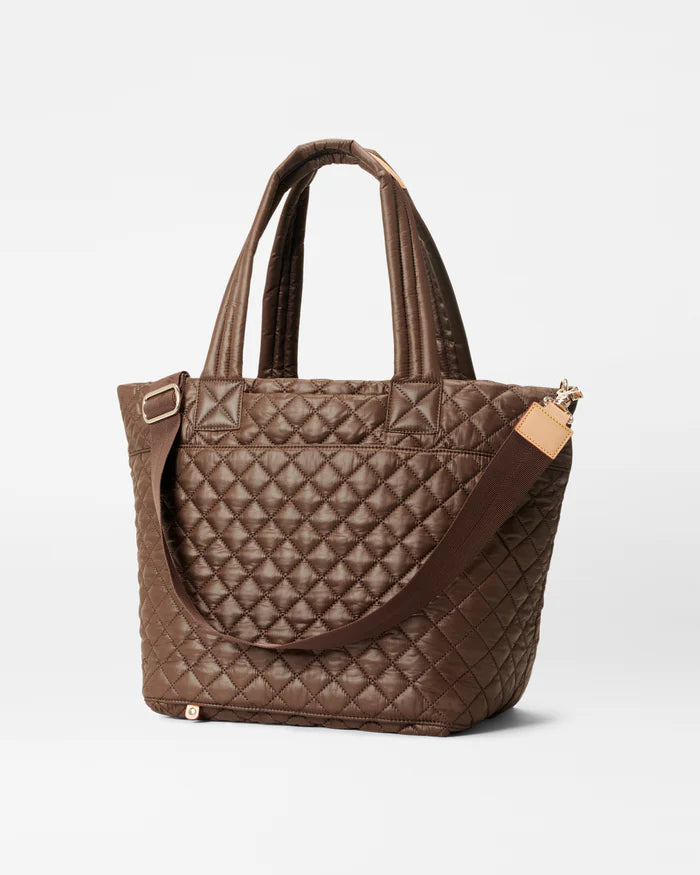 MZ Wallace Medium Metro Tote Deluxe  Walnut - Big Bag NY