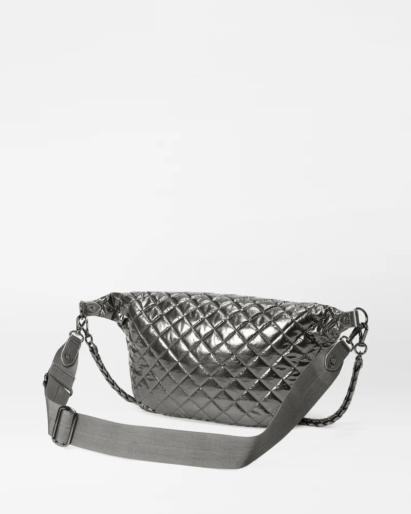 Pewter Metallic MZ Wallace Crosby Sling - Big Bag NY