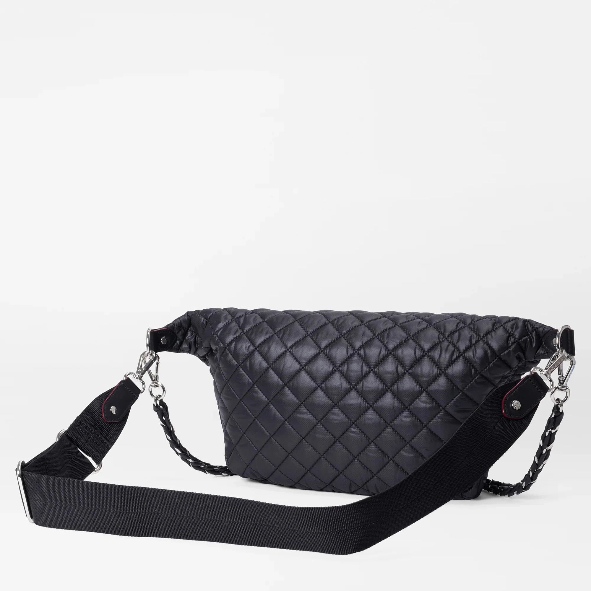 MZ Wallace Crosby Crossbody Sling in Black - Big Bag NY