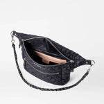 MZ Wallace Crosby Crossbody Sling in Black - Big Bag NY