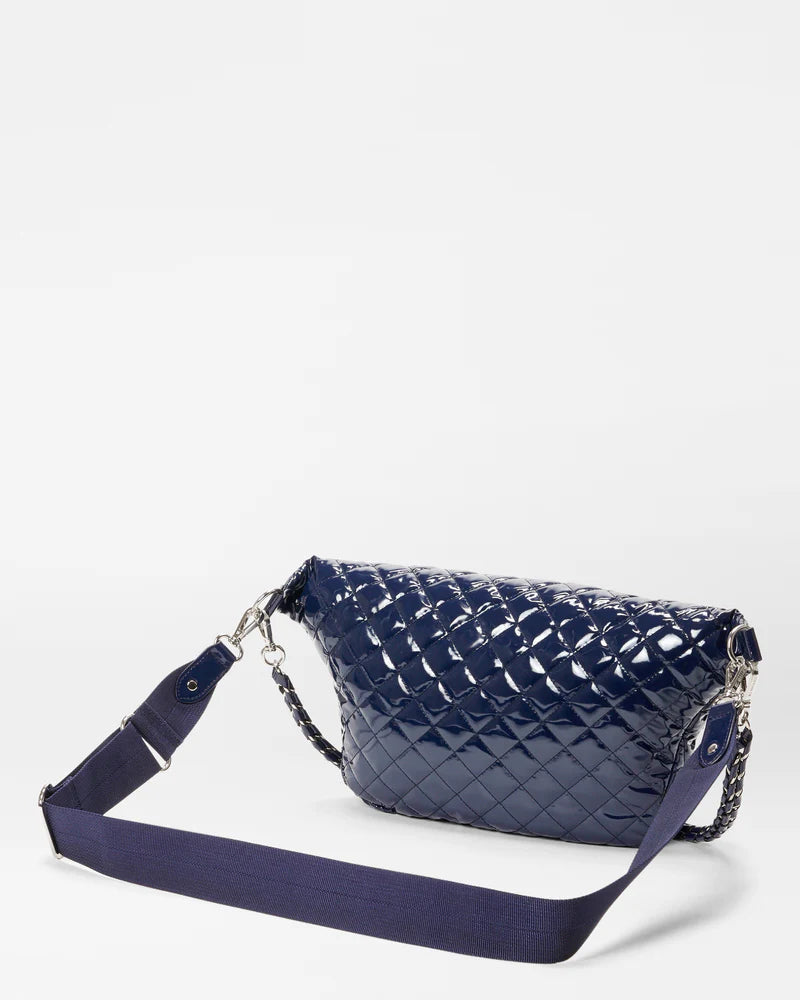 Navy Lacquer MZ Wallace Crosby Sling - Big Bag NY