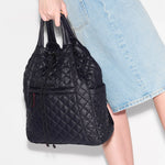 MZ Wallace Metro Convertible Backpack in Black - Big Bag NY