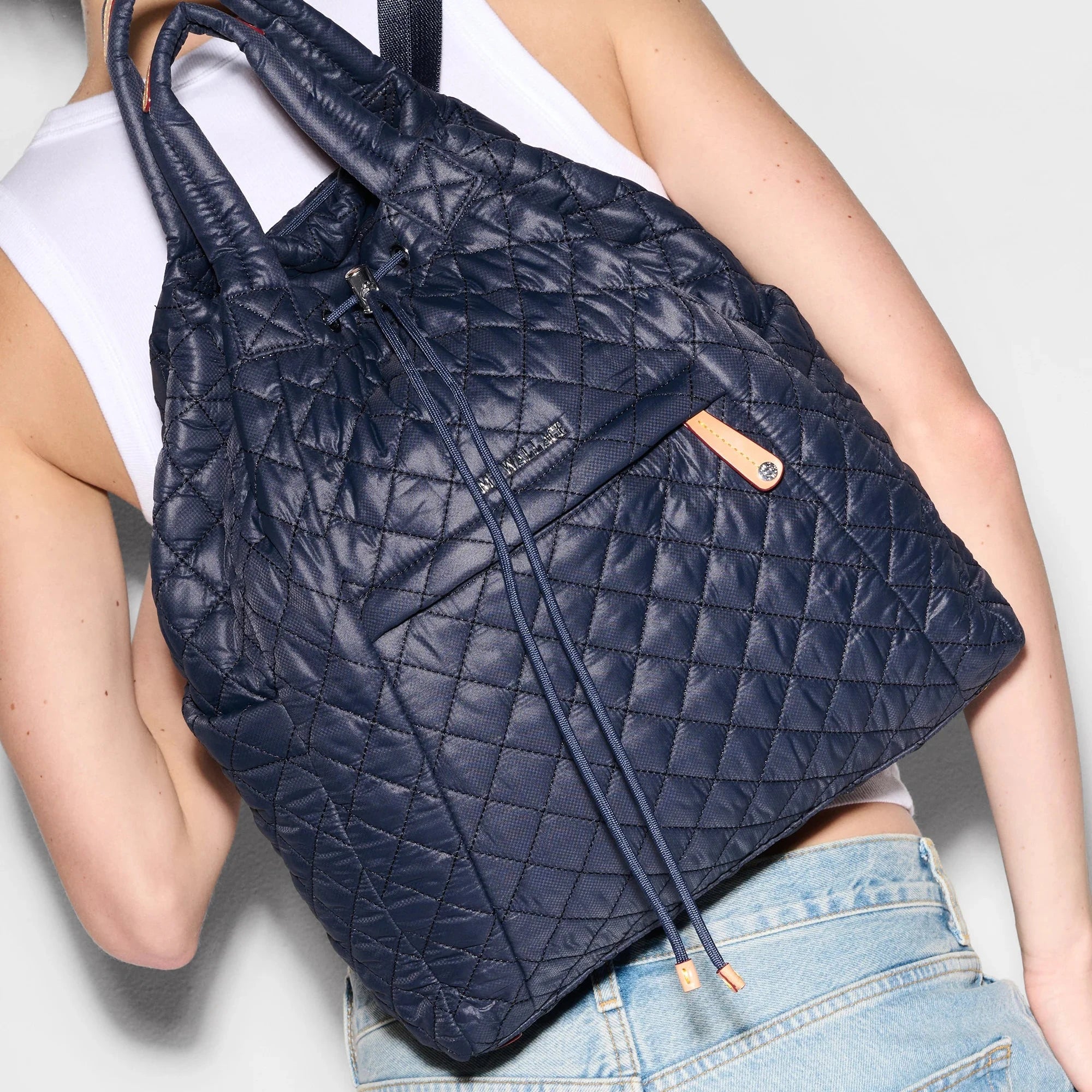 MZ Wallace Metro Convertible Backpack in Dawn - Big Bag NY