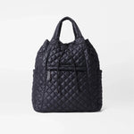 MZ Wallace Metro Convertible Backpack in Black - Big Bag NY