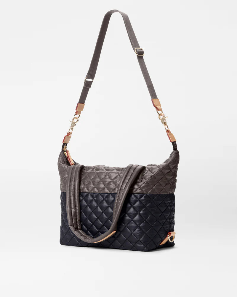MZ Wallace Medium Sutton Deluxe in Black Magnet - Big Bag NY