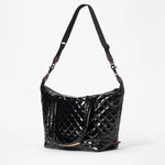 MZ Wallace Medium Sutton Deluxe in Black Lacquer - Big Bag NY