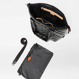 MZ Wallace Medium Sutton Deluxe in Black Lacquer - Big Bag NY