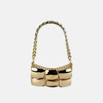 Silvia Gnecchi Choco Bag in Gold - Big Bag NY