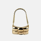 Silvia Gnecchi Choco Bag in Gold - Big Bag NY